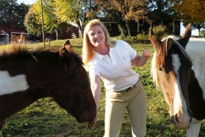 Kristi Seymour, Equine Specialist at the Smoky Mountain Stables