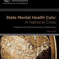 NAMI report cover on State Mental Health Cuts