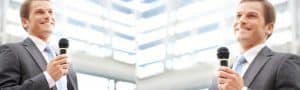 Man Public Speaking Stock Photo 2