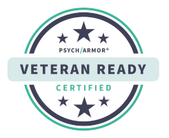 PsychArmor Certified Badge - Veteran Ready